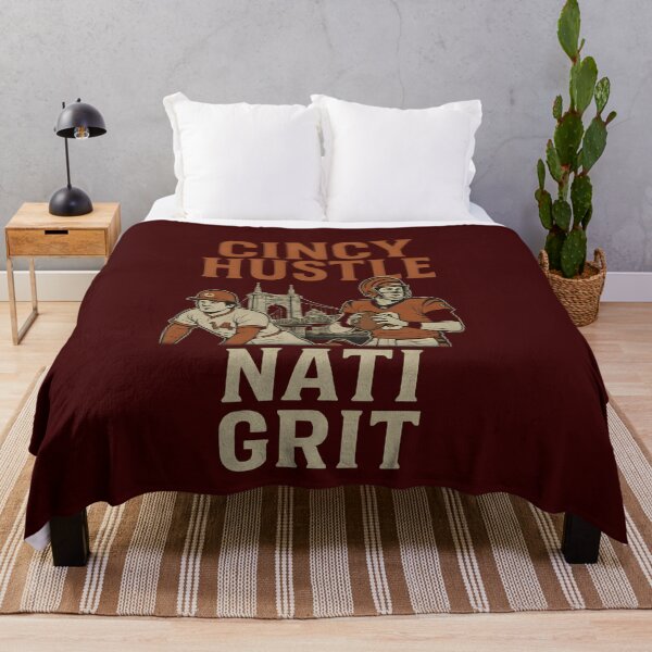 Item preview, Cincy hustle nati grit print designed and sold by RockyLambda.