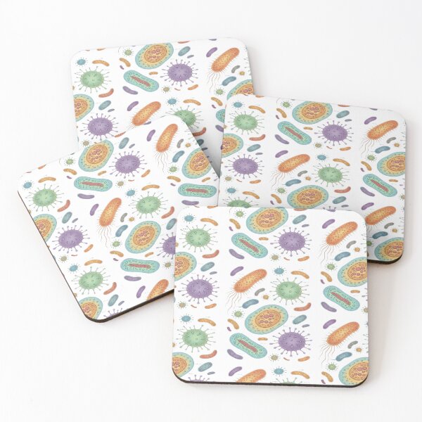 Item preview, Microbiology Art Design – Bacteria Cells Science Illustration designed and sold by so01.