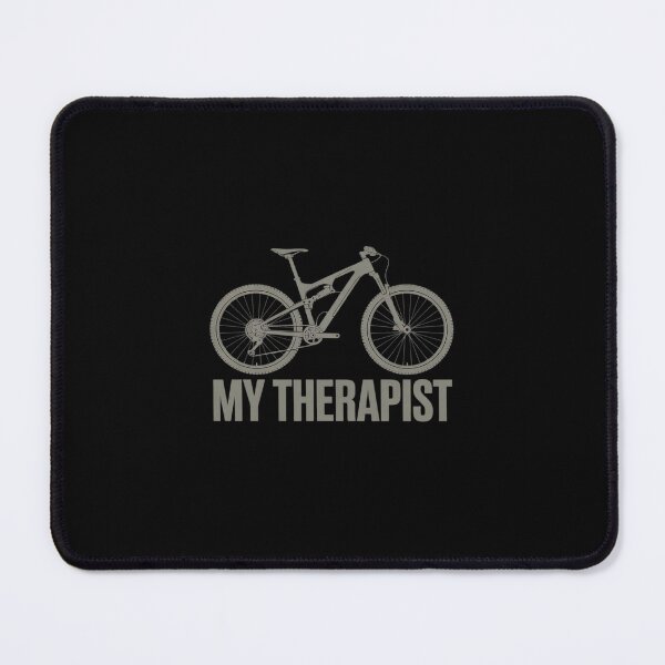 Item preview, Mountain Bike Bicycle My Therapist MTB Biking Therapy  designed and sold by MarkLeedsArt.