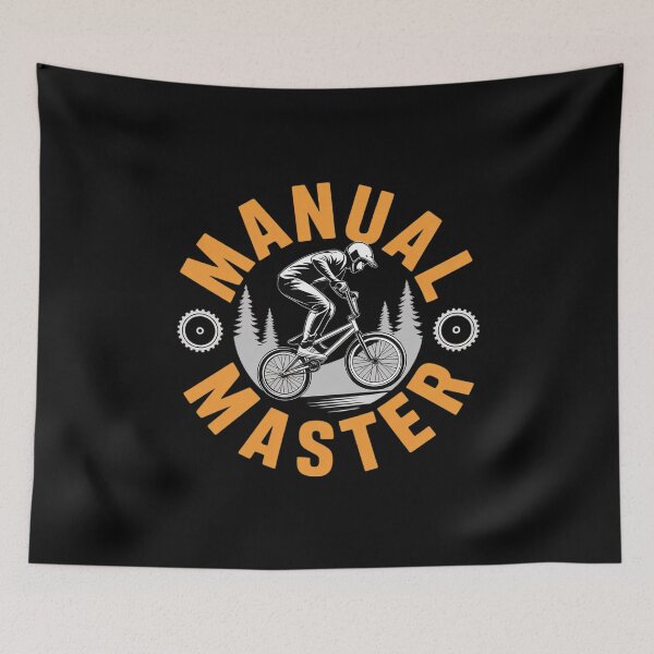 Item preview, Mountain Bike Trials Manual Master  Bicycle Trials  designed and sold by MarkLeedsArt.