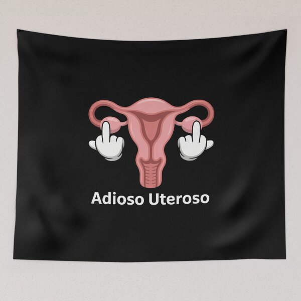 Item preview, Uterus Feminist Hysterectomy Endometriosis Adioso Uteros designed and sold by cosmicncozyS.