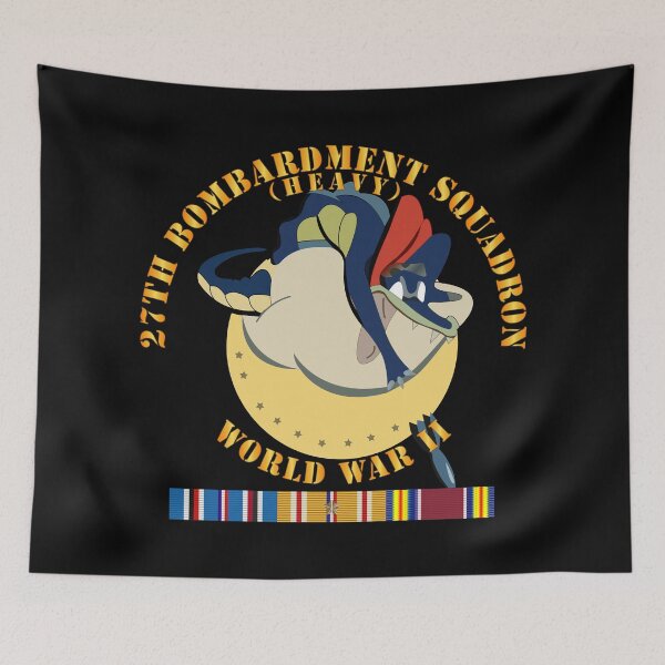 Item preview, AAC - 27th Bombardment Squadron - WWII w PAC SVC designed and sold by Military Insignia Products.