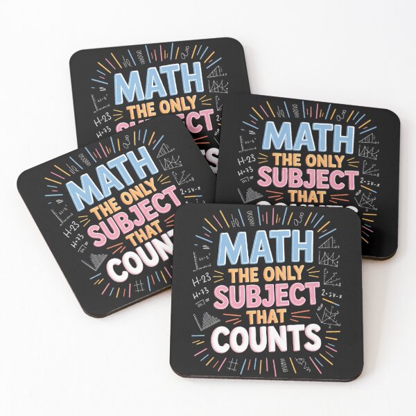 Item preview, Math The Only Subject That Counts designed and sold by NicolaMail.