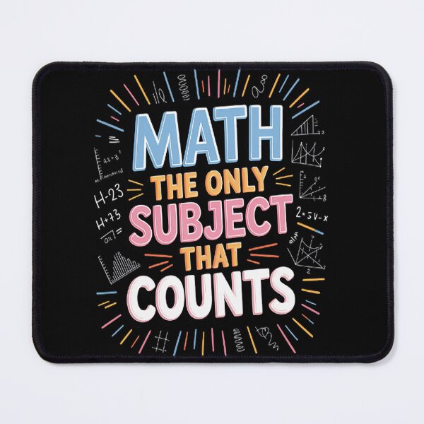 Item preview, Math The Only Subject That Counts designed and sold by NicolaMail.