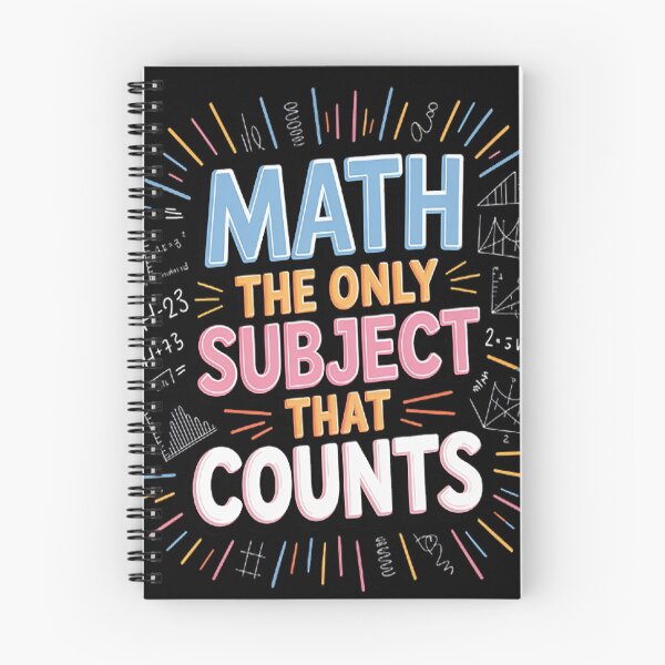 Item preview, Math The Only Subject That Counts designed and sold by NicolaMail.