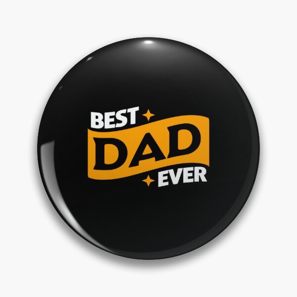 Item preview, Bold "Best Dad Ever" Father's Day Gift – Retro Banner Typography for Shirts, Mugs & Wall Art designed and sold by Bright Nest Studio.