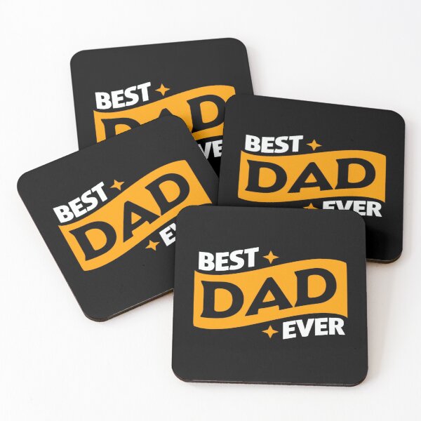 Item preview, Bold "Best Dad Ever" Father's Day Gift – Retro Banner Typography for Shirts, Mugs & Wall Art designed and sold by Bright Nest Studio.