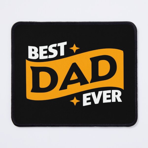 Item preview, Bold "Best Dad Ever" Father's Day Gift – Retro Banner Typography for Shirts, Mugs & Wall Art designed and sold by Bright Nest Studio.