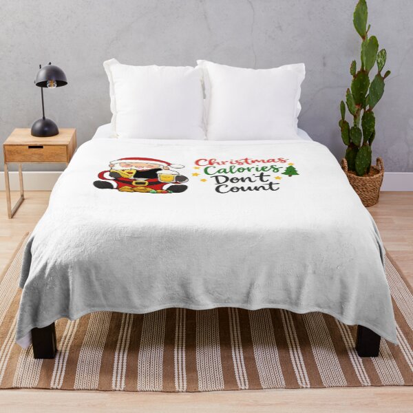 Item preview, Christmas Calories Don’t Count – Funny Holiday Food Humor Sticker designed and sold by Gurjeetpixelart.
