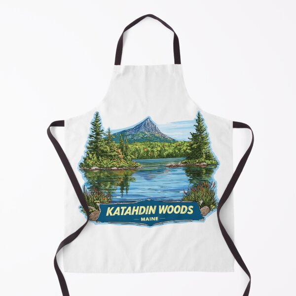 Item preview, Katahdin Woods Waters Maine National Monument Wilderness Travel Sticker designed and sold by Blurbean.