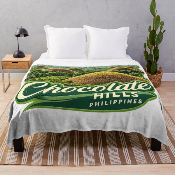 Item preview,  Chocolate Hills Bohol Philippines Unique Geological Wonder Travel Sticker designed and sold by Blurbean.