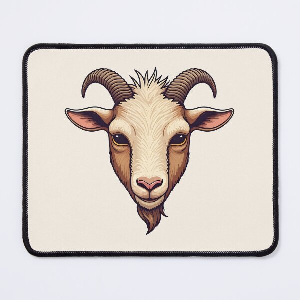 Item preview, Goat face designed and sold by PrintLabStudio.