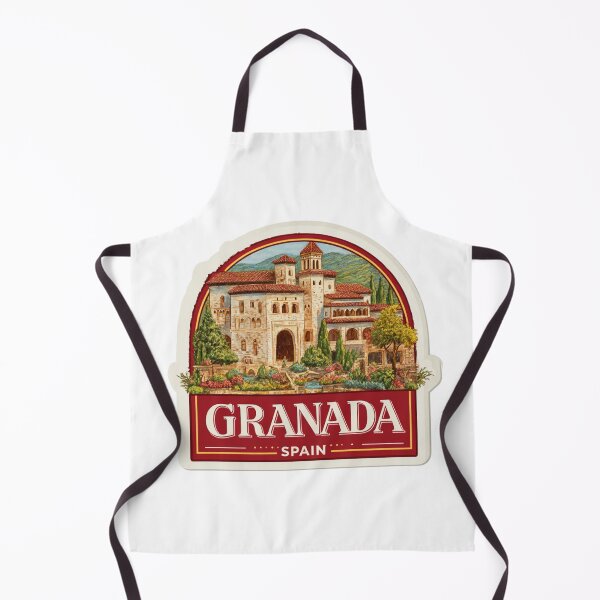Item preview, Alhambra Palace Granada Spain Islamic Moorish Architecture Travel Sticker designed and sold by Blurbean.