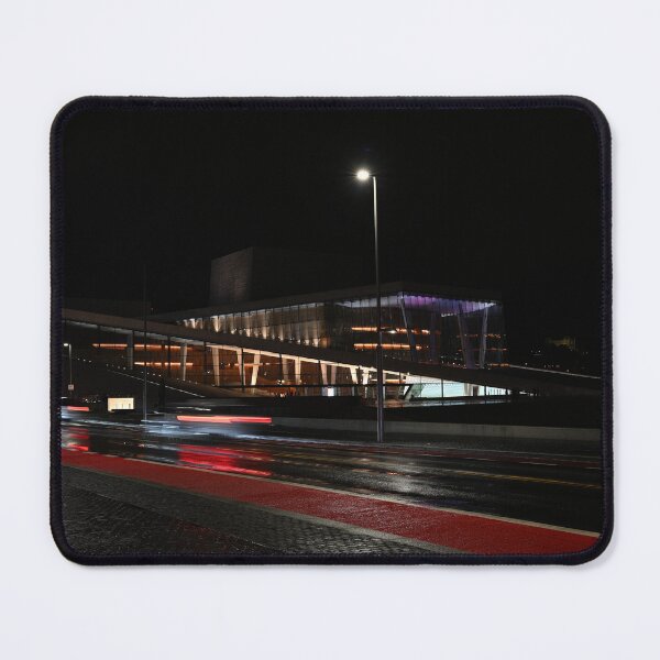 Item preview, Oslo Opera at Night - Long Exposure Shot designed and sold by GrowingSapling.