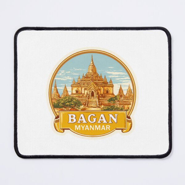Item preview, Bagan Ancient Temple Complex Myanmar Buddhist Architecture Travel designed and sold by Blurbean.