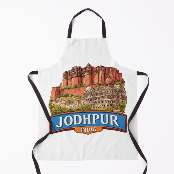 Item preview, Mehrangarh Fort Jodhpur India Rajasthani Architecture Blue City Travel designed and sold by Blurbean.