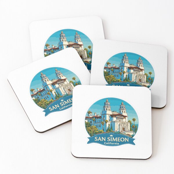 Item preview, Hearst Castle San Simeon California Spanish Revival Architecture Travel designed and sold by Blurbean.