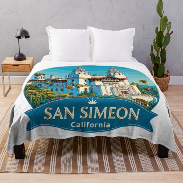 Item preview, Hearst Castle San Simeon California Spanish Revival Architecture Travel designed and sold by Blurbean.
