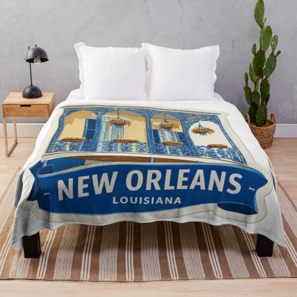 Item preview, French Quarter New Orleans Louisiana Creole Architecture Balconies Travel designed and sold by Blurbean.