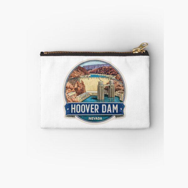 Item preview, Hoover Dam Nevada Arizona Engineering Marvel Art Deco Travel Sticker designed and sold by Blurbean.