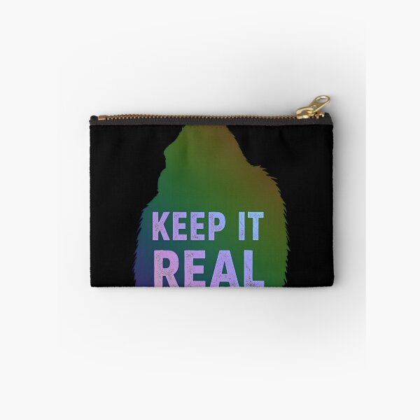Item preview, Gorilla silhouette with text Keep it Real 4 designed and sold by Neon G.