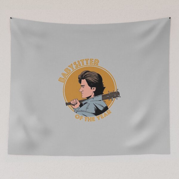 Item preview, Babysitter of the Year Dark Humor Illustration designed and sold by Lineesh Kumar.