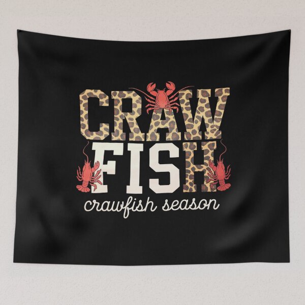 Item preview, Crawfish Season Leopard Funny Crawfish Boil Lobster Cajun  designed and sold by VerseFarm.