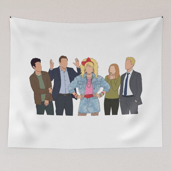 Item preview, How I Met Your Mother Gang Robin Sparkles designed and sold by Screen Lore.