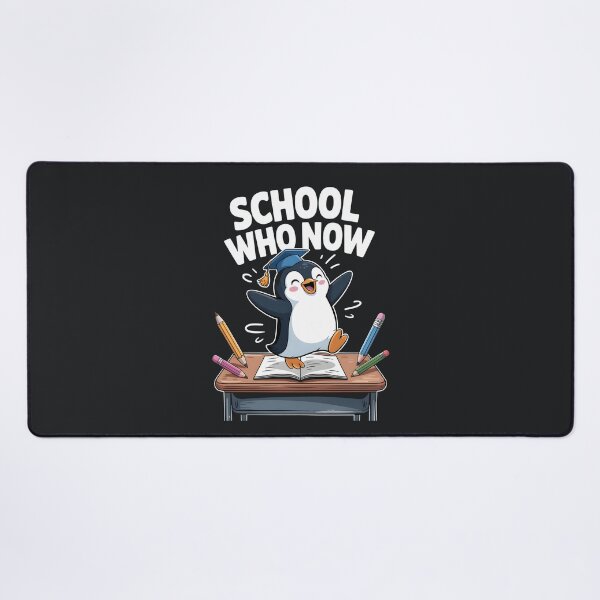 Item preview, School Who Now – Graduation Penguin Sarcastic Humor designed and sold by Taans-Creation.