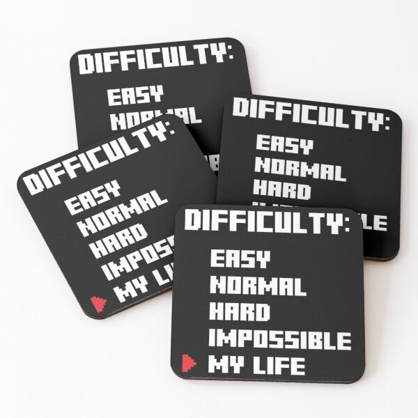 Item preview, Difficulty My Life Gamer Humor designed and sold by Oniyasha.