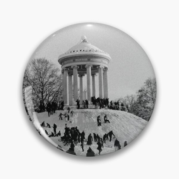 Item preview, Munich English Garden during Winter - Analog Photography designed and sold by GrowingSapling.