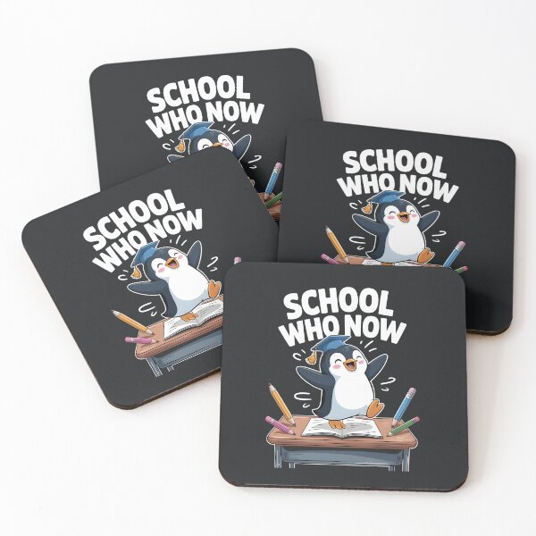 Item preview, School Who Now – Graduation Penguin Sarcastic Humor designed and sold by Taans-Creation.
