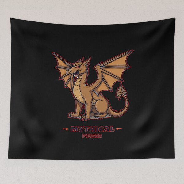 Item preview, Dragon with wings spread Mythical Power 3 designed and sold by Neon G.