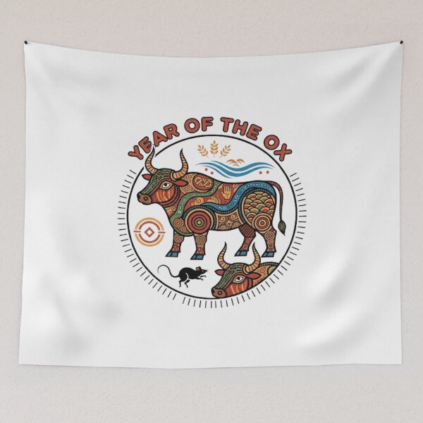 Item preview, YEAR OF THE OX designed and sold by likbatonboot.