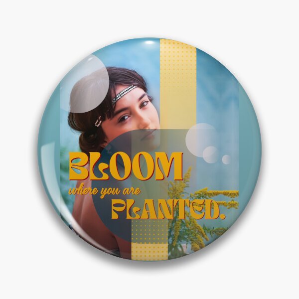 Item preview, Bloom where you are planted | Inspirational Quote | Premium designed and sold by suave-designs.