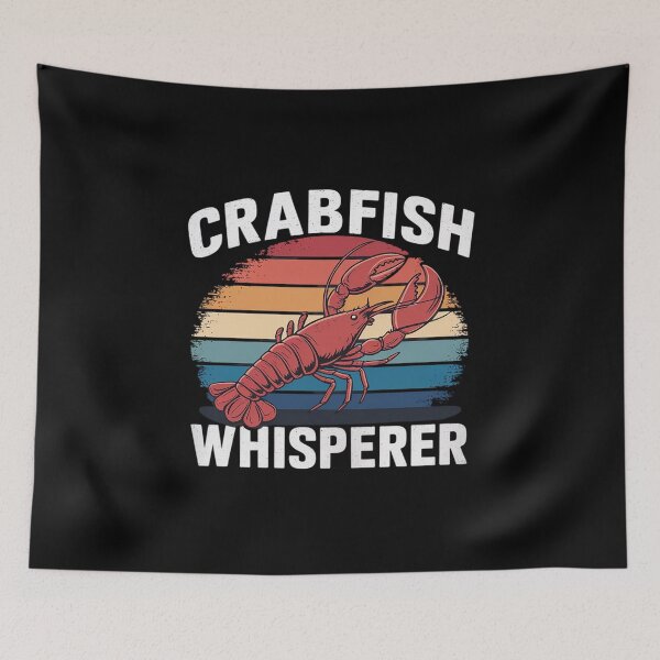 Item preview, Crawfish Whisperer Vintage Sunset Cajun Seafood Boil designed and sold by VerseFarm.