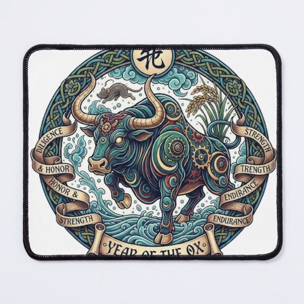 Item preview, YEAR OF THE OX designed and sold by likbatonboot.