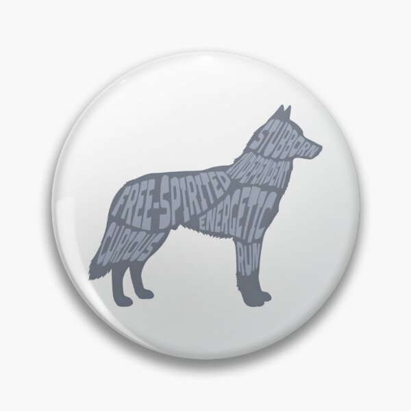 Item preview, Siberian Husky Personality designed and sold by Paw Print Tee.