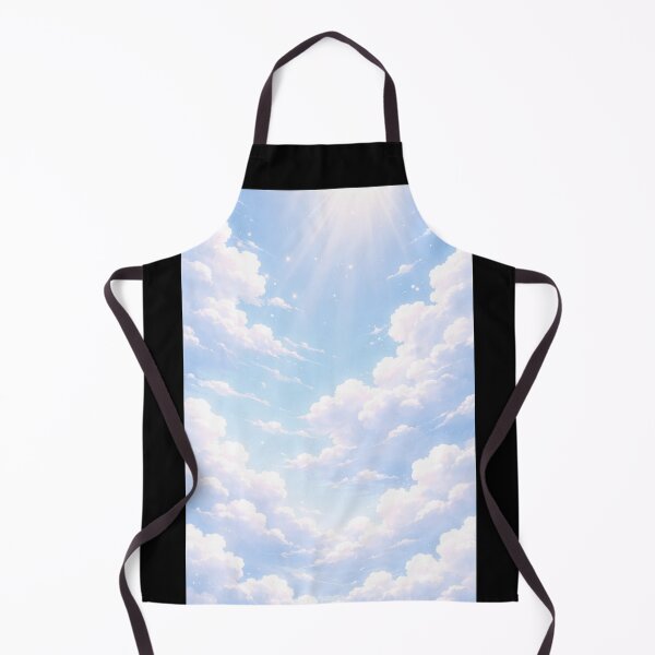 Item preview, Dreamy Anime Sky With Floating Clouds designed and sold by Paninides.
