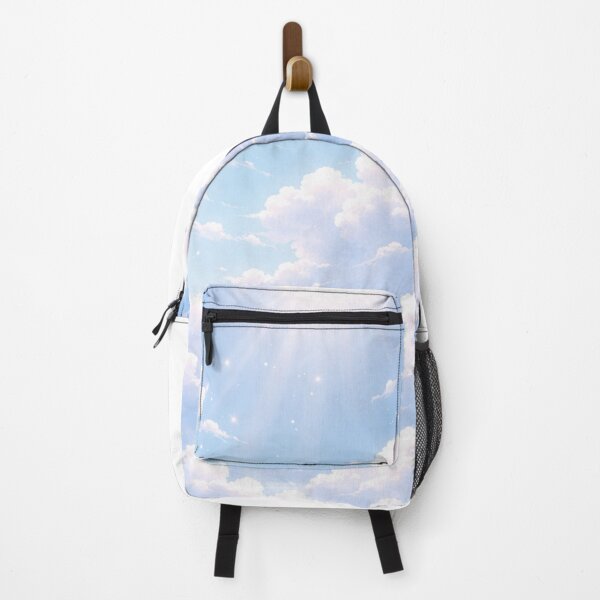 Item preview, Dreamy Anime Sky With Floating Clouds designed and sold by Paninides.