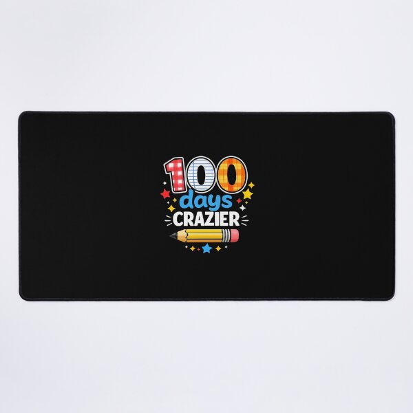 Item preview, 100 Days Crazier – Fun School Celebration Design with Pencil Graphic designed and sold by DailyDrivesct.