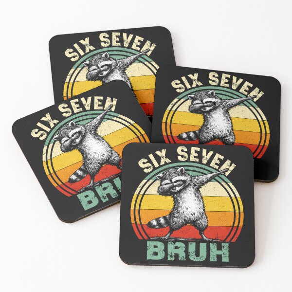 Item preview, Funny 67 Meme Boys Kids 6 7 Dabbing Six Seven Bruh Cat designed and sold by will freed18.