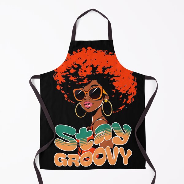 Item preview, Stay Groovy Retro Funk Woman Art designed and sold by Volkicetin.
