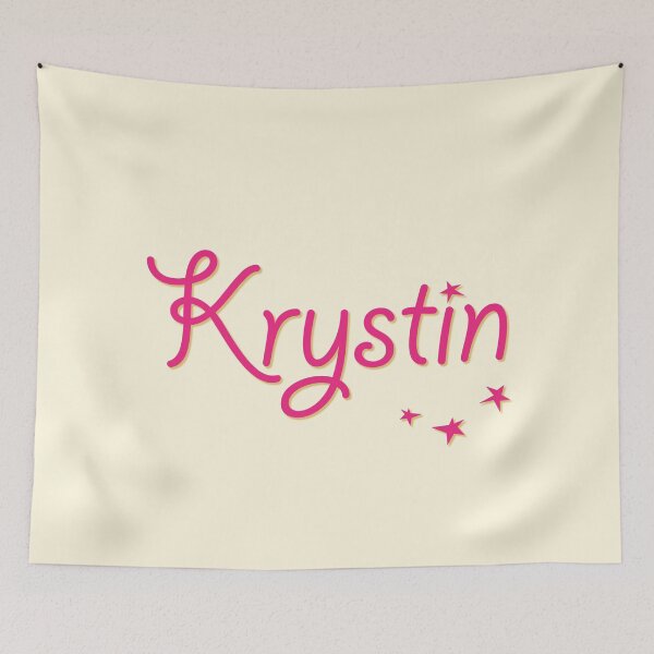 Item preview, My Name is Krystin designed and sold by CharlottePlaceArt.