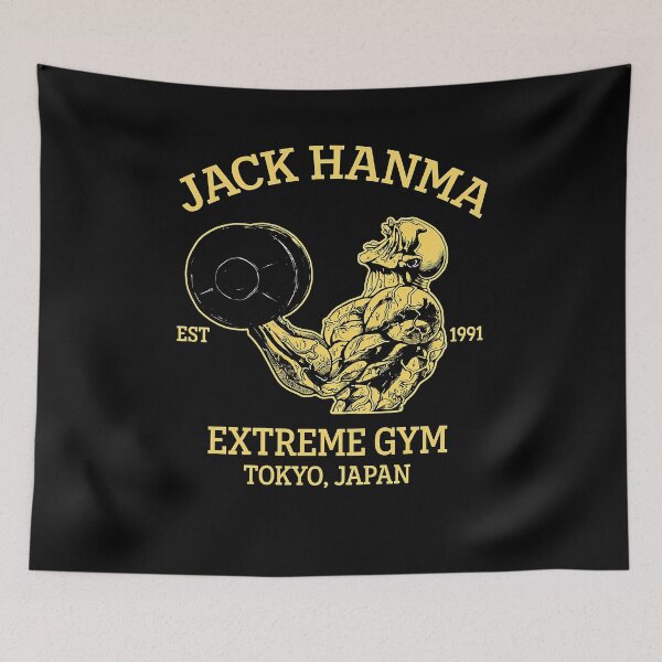 Item preview, Jack Hanma designed and sold by El Hermano Gym.