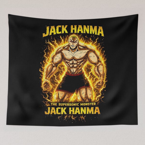 Item preview, Jack Hanma designed and sold by El Hermano Gym.
