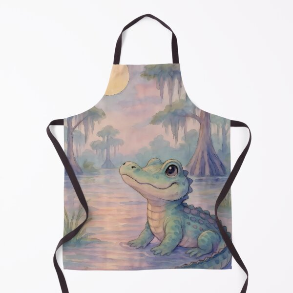 Item preview, Moonlit Bayou Gator designed and sold by ThursDaydreams.