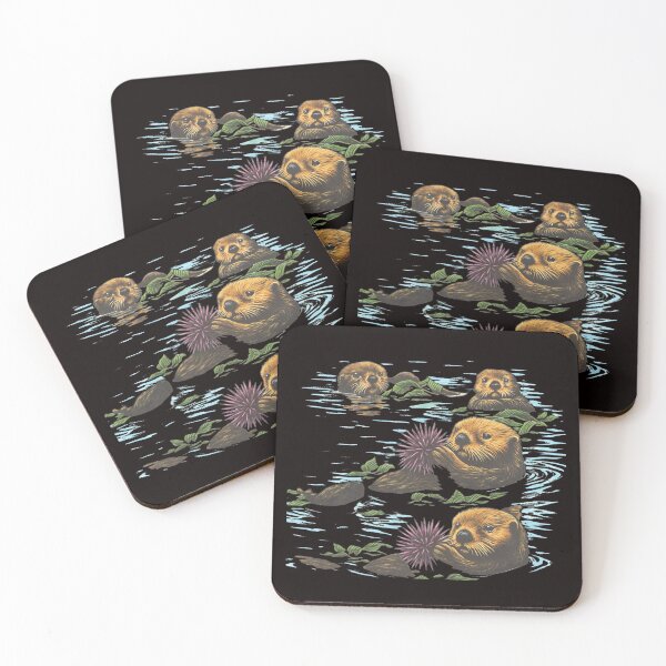 Artikelvorschau, Vintage-Otter-Motiv aus den 90ern, Retro-Otter-Naturmotiv, Tiermotiv aus den 90ern, Geschenk für Otter-Fans entworfen und verkauft von DesignDenDo ⭐⭐⭐⭐⭐.