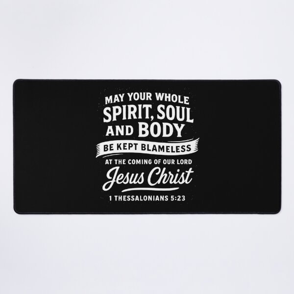 Item preview, 1 Thessalonians 5:23 May your spirit be kept blameless at the coming of our Lord Jesus Christ designed and sold by plushism.
