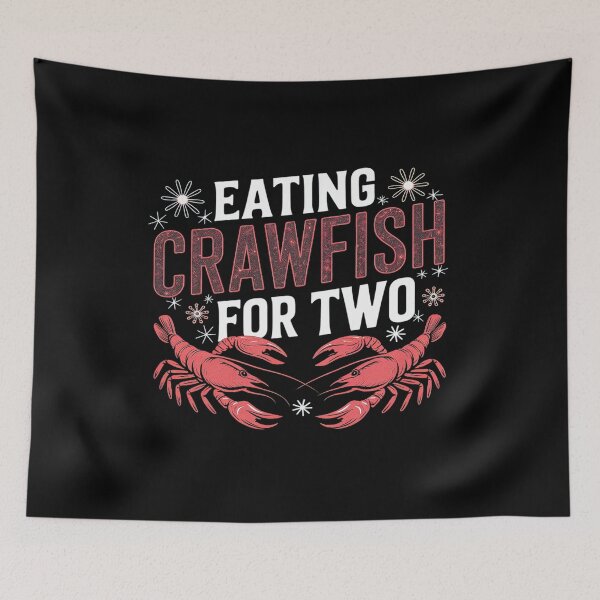 Item preview, Eating Crawfish For Two Cajun Lover Pregnancy Announcement  designed and sold by VerseFarm.